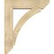Ekena Millwork Thorton Slat Rough Sawn Bracket w/ Offset Brace, Douglas Fir, 8"W x 32"D x 38"H BKT0806X32X38THR06RDF - alternate 4